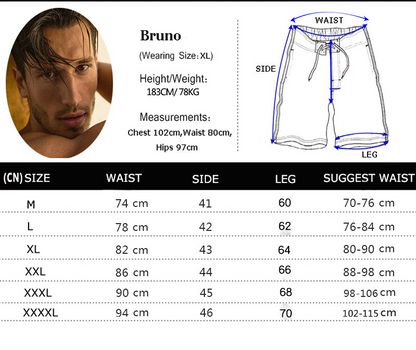Men Summer Beach Casual Short Pants-STYLEGOING