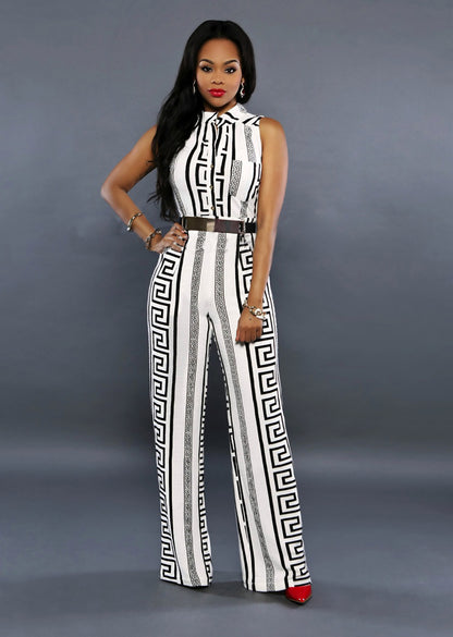 Sexy Summer Print Women Jumpsuits&rompers