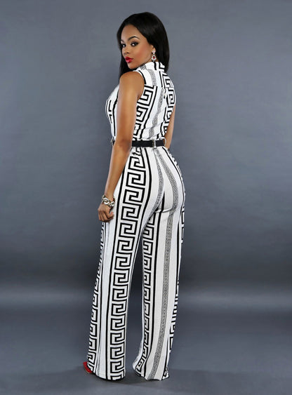 Sexy Summer Print Women Jumpsuits&rompers