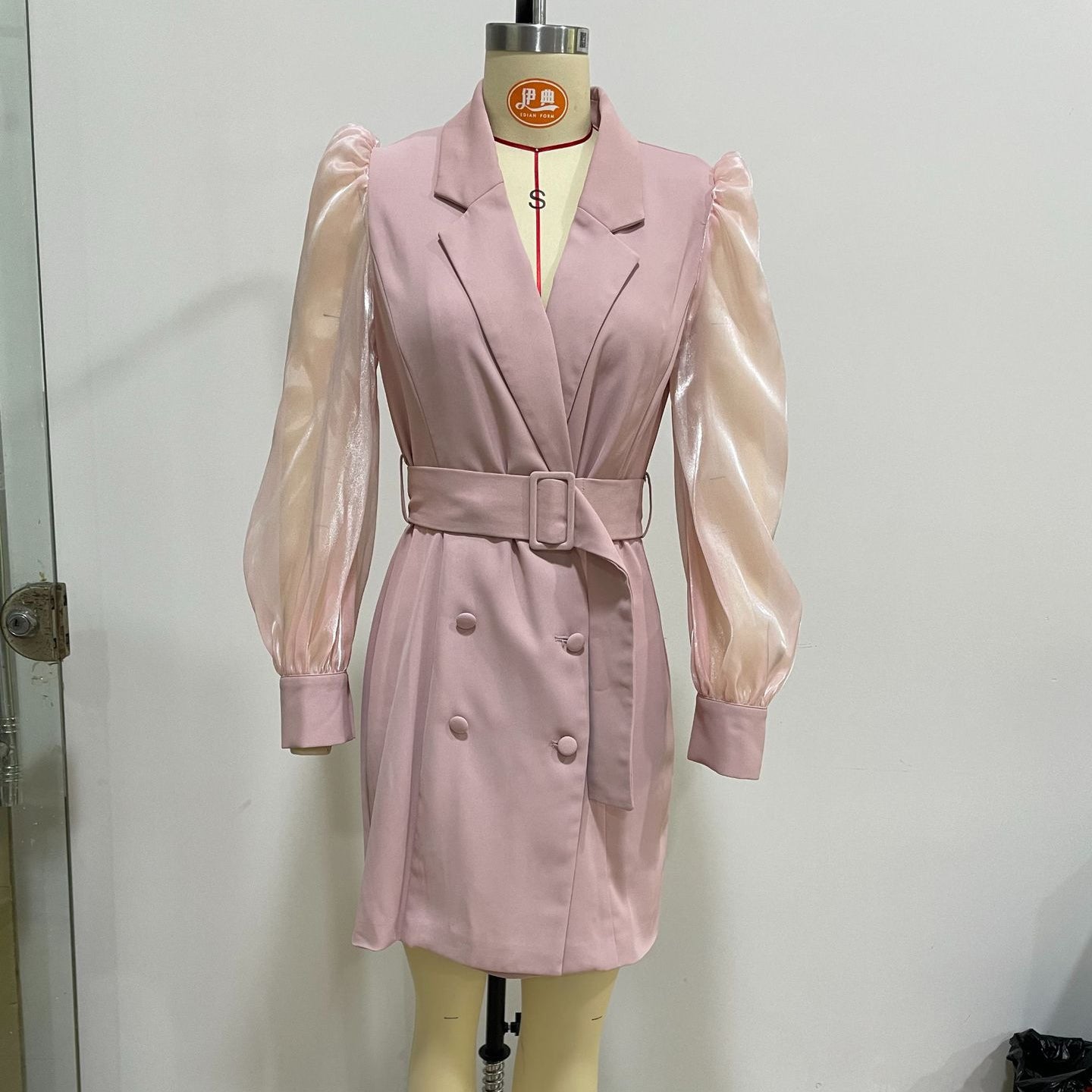 Fashion Fall Blazer Short Dresses