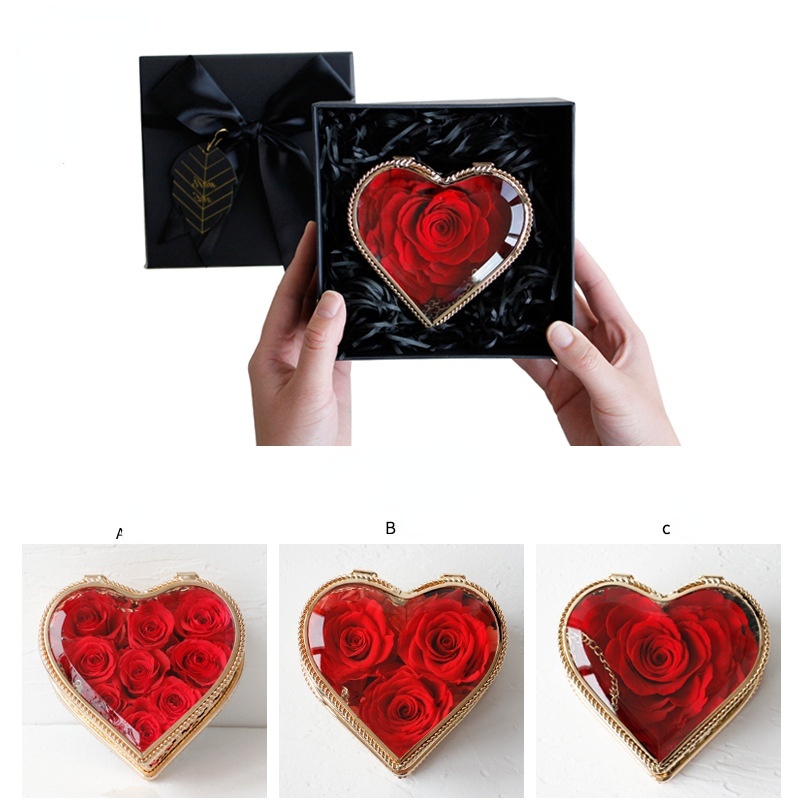 Preserved Forever Flowers Red Rose for Valentine's Day Gifts
