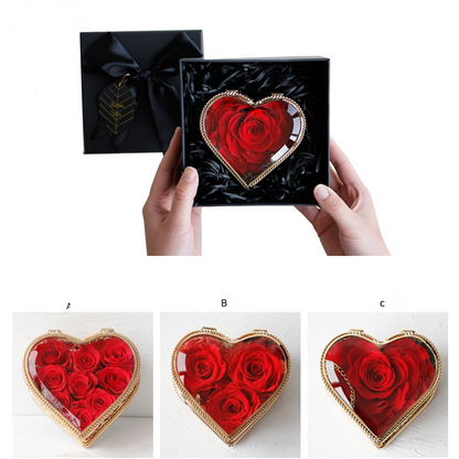Preserved Forever Flowers Red Rose for Valentine's Day Gifts