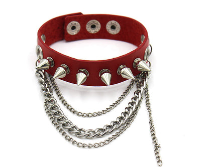 Punk Style Rivet Leather Bracelets