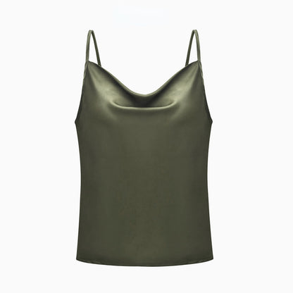 Sexy Chiffon Spagetti Straps Women Crop Tops