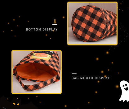 Halloween Pumpkin Candy Handle Bags/Basket