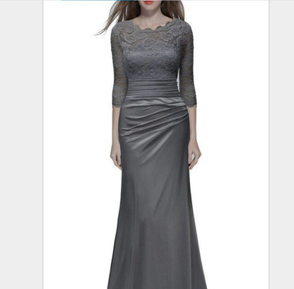 Elegant Women Lace Party Long Dresses