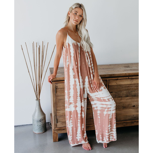 Plus Sizes Women Long Jumpsuits-STYLEGOING