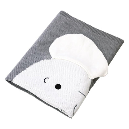 70*110cm Newborn Cute Big elephant Ear Blanket--Free Shipping at meselling99