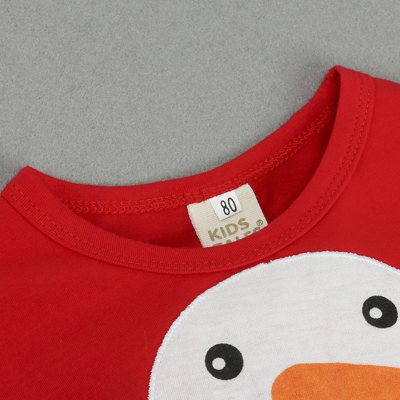Christmas Infant Rompers with Hats