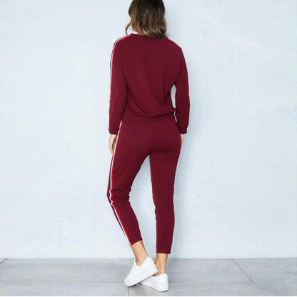 Casual Women Sports Hoodies&pants Suits
