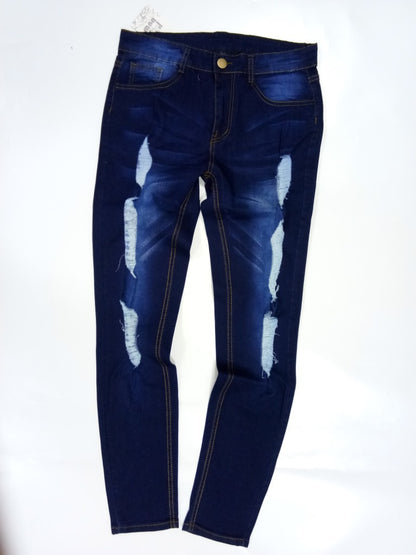 Casual Broken Holes Men's Jean Pants
