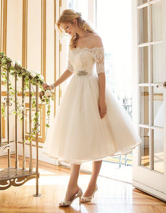 White Tulle Off The Shoulder Sexy Short Dresses-STYLEGOING