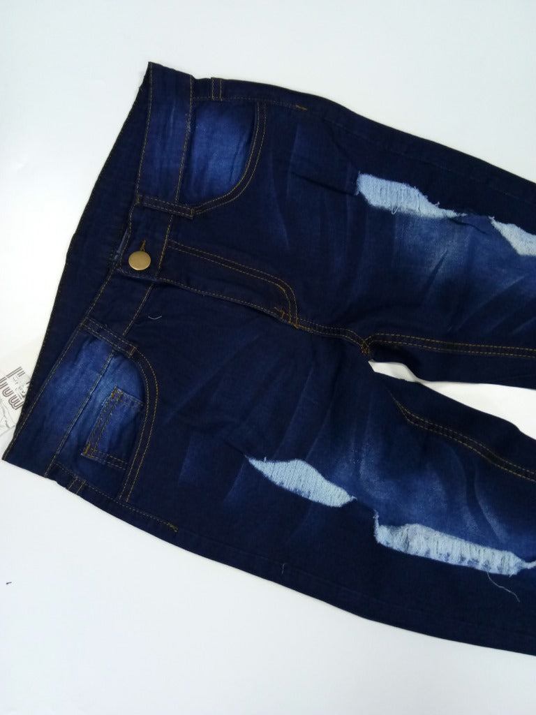 Casual Broken Holes Men's Jean Pants