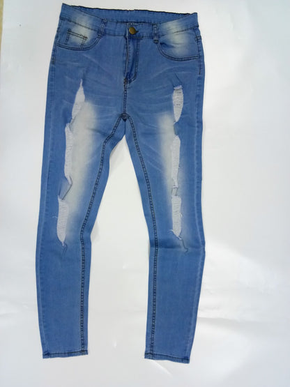 Casual Broken Holes Men's Jean Pants