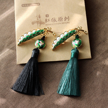 Ethnic Pea Design Brooches for Scarves/cardigans