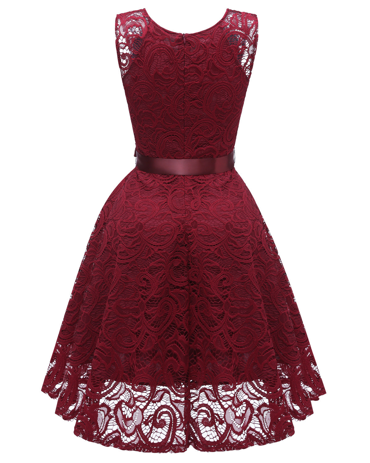 Sexy V Neck Lace Bridesmaid Dresses