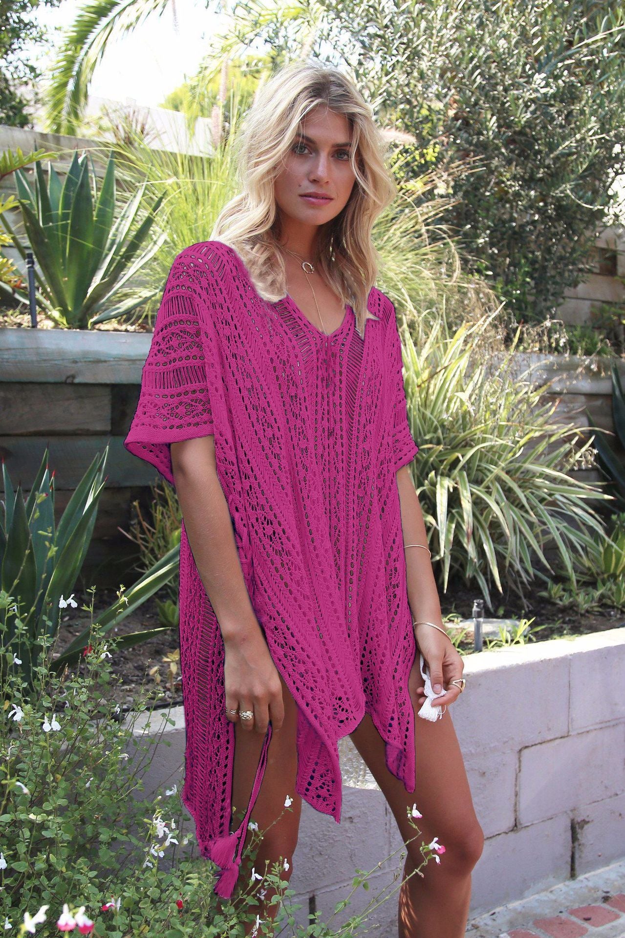 Summer Beach Loose Bikini Cover Ups-STYLEGOING