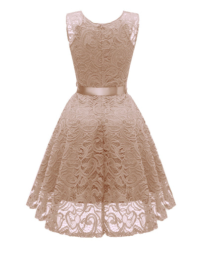 Sexy V Neck Lace Bridesmaid Dresses
