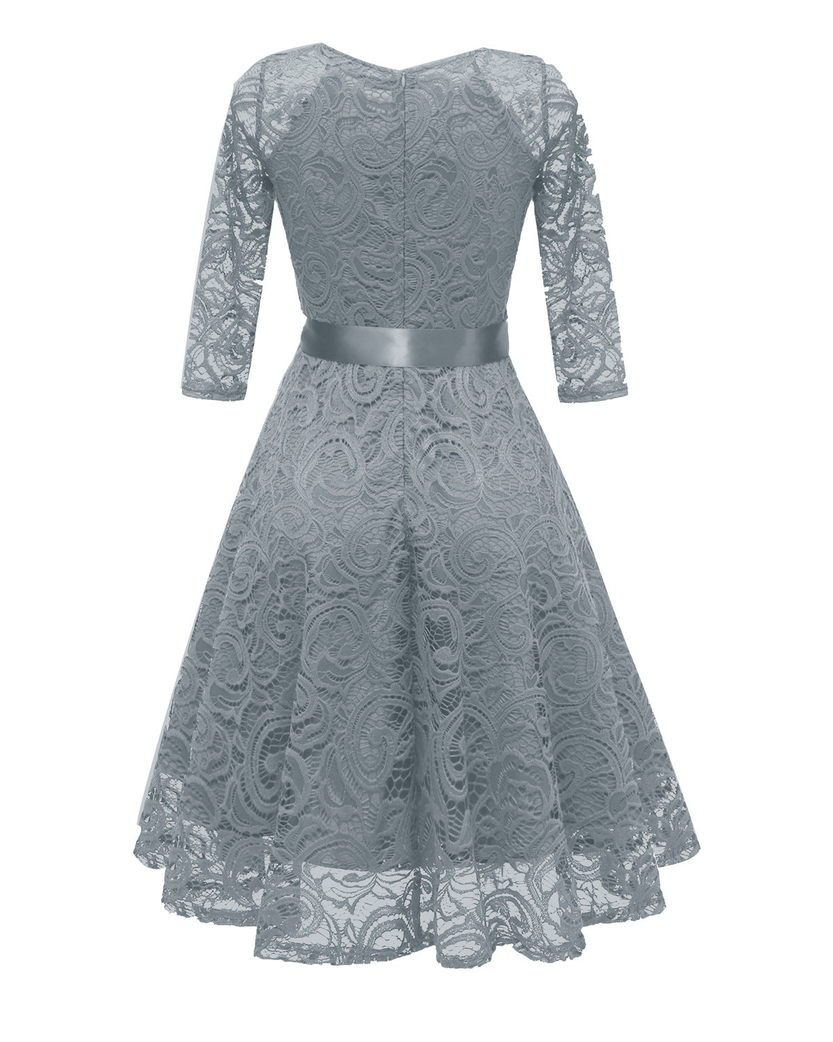 Elegant Long Sleeves Lace Dresses