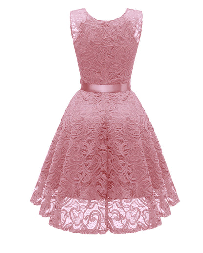 Sexy V Neck Lace Bridesmaid Dresses