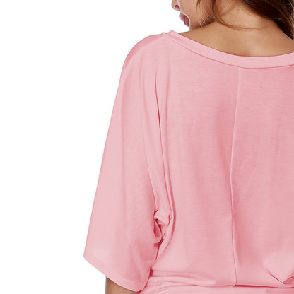 Women Bat Sleeves Plus Sizes Women T Shirts