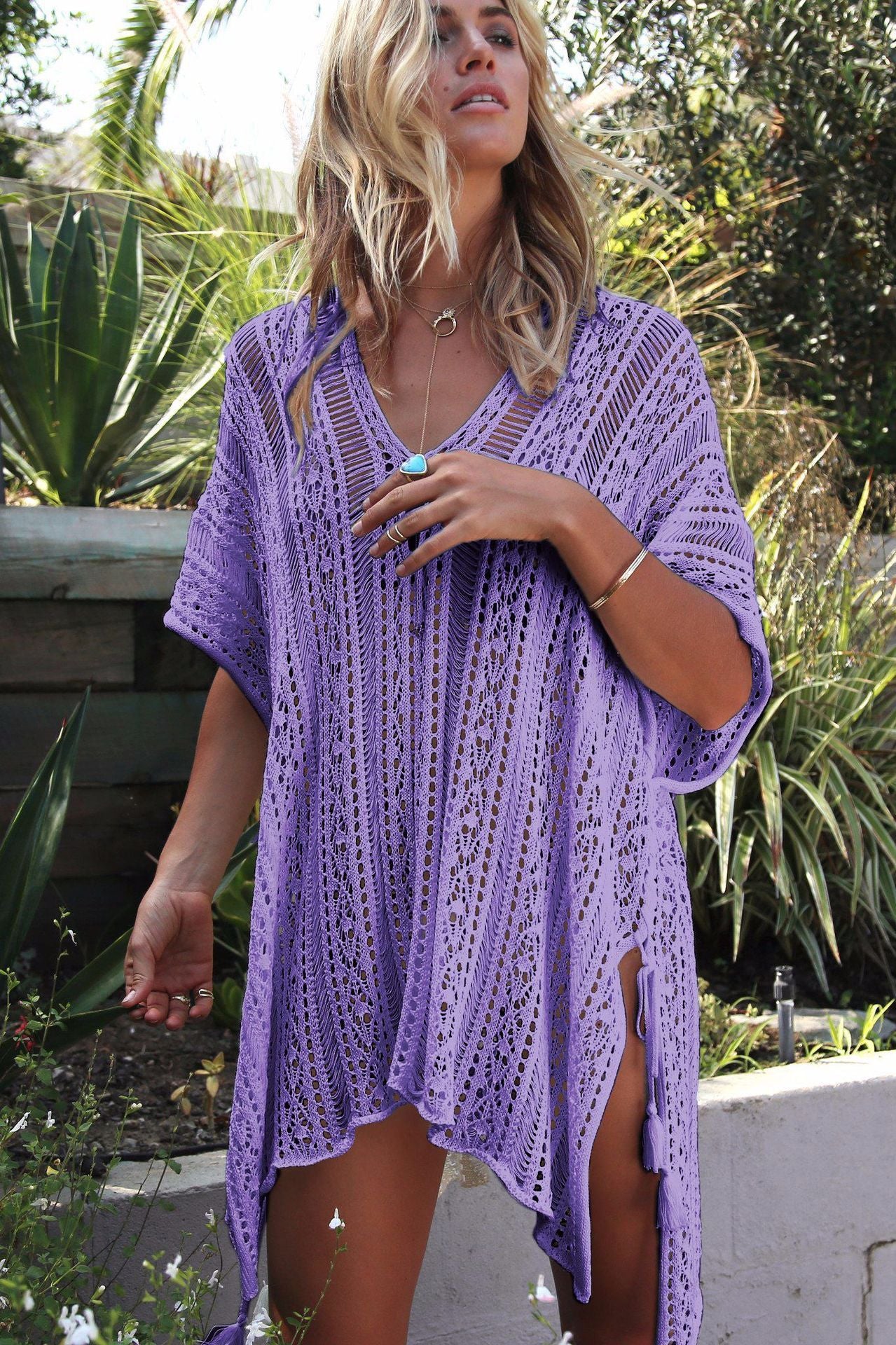Summer Beach Loose Bikini Cover Ups-STYLEGOING