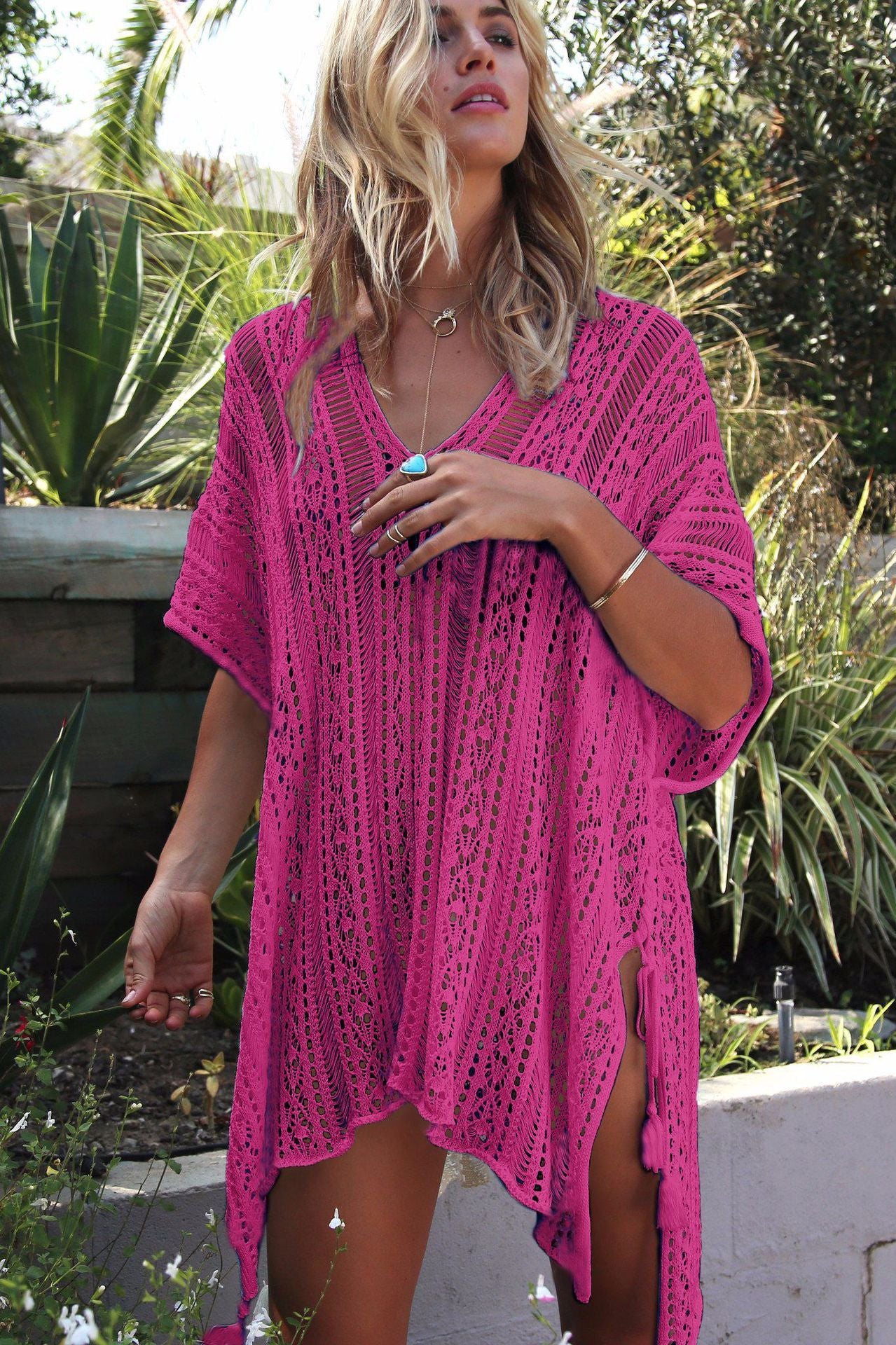 Summer Beach Loose Bikini Cover Ups-STYLEGOING