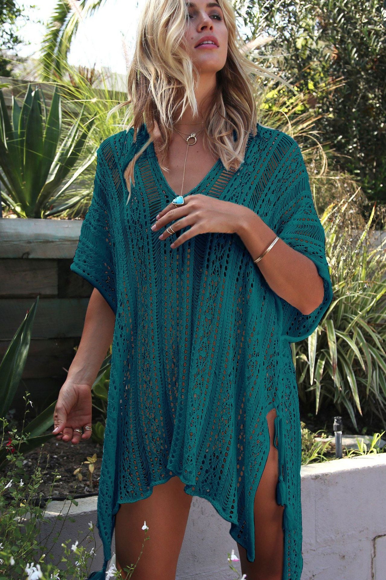 Summer Beach Loose Bikini Cover Ups-STYLEGOING