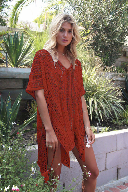 Summer Beach Loose Bikini Cover Ups-STYLEGOING