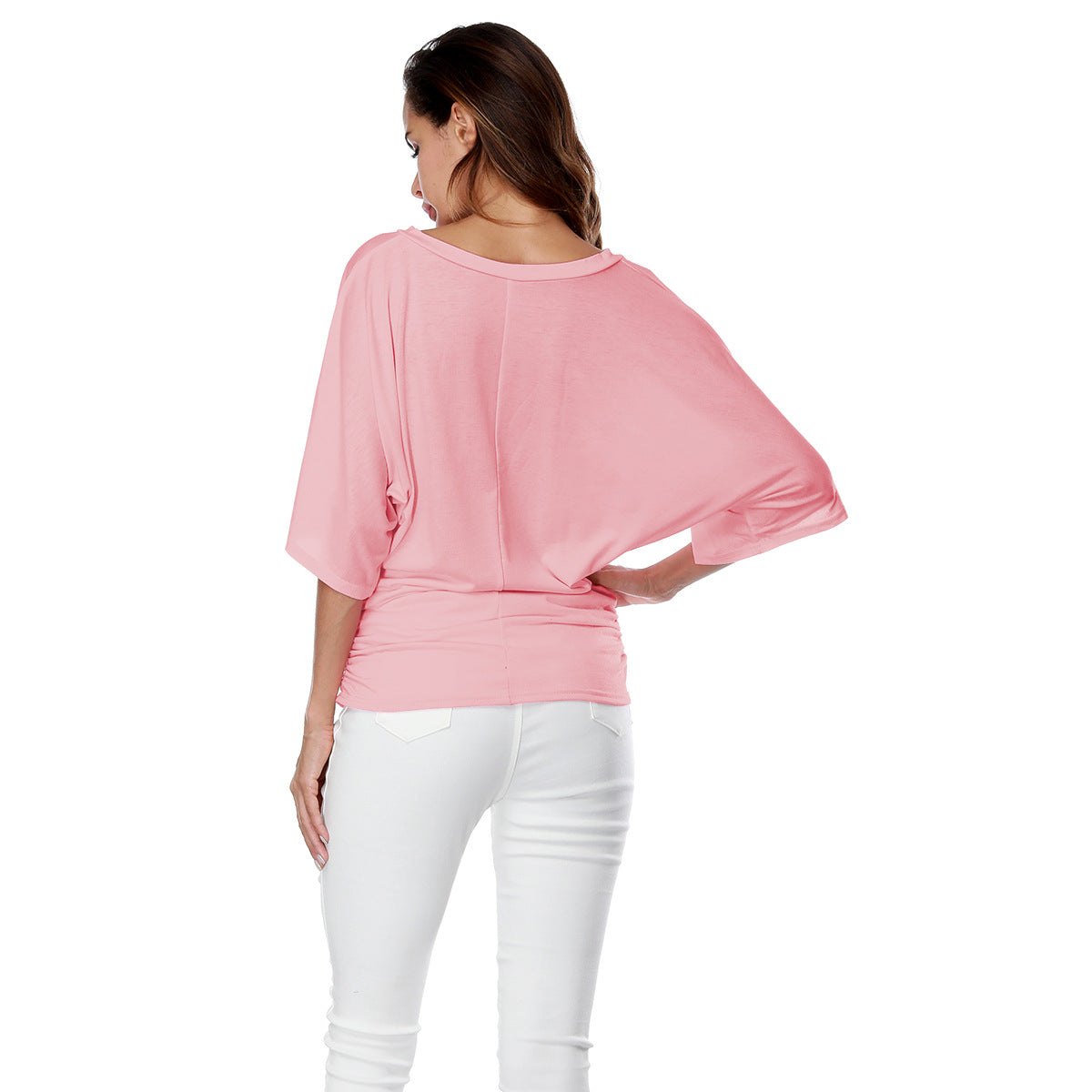 Women Bat Sleeves Plus Sizes Women T Shirts