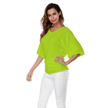 Women Bat Sleeves Plus Sizes Women T Shirts