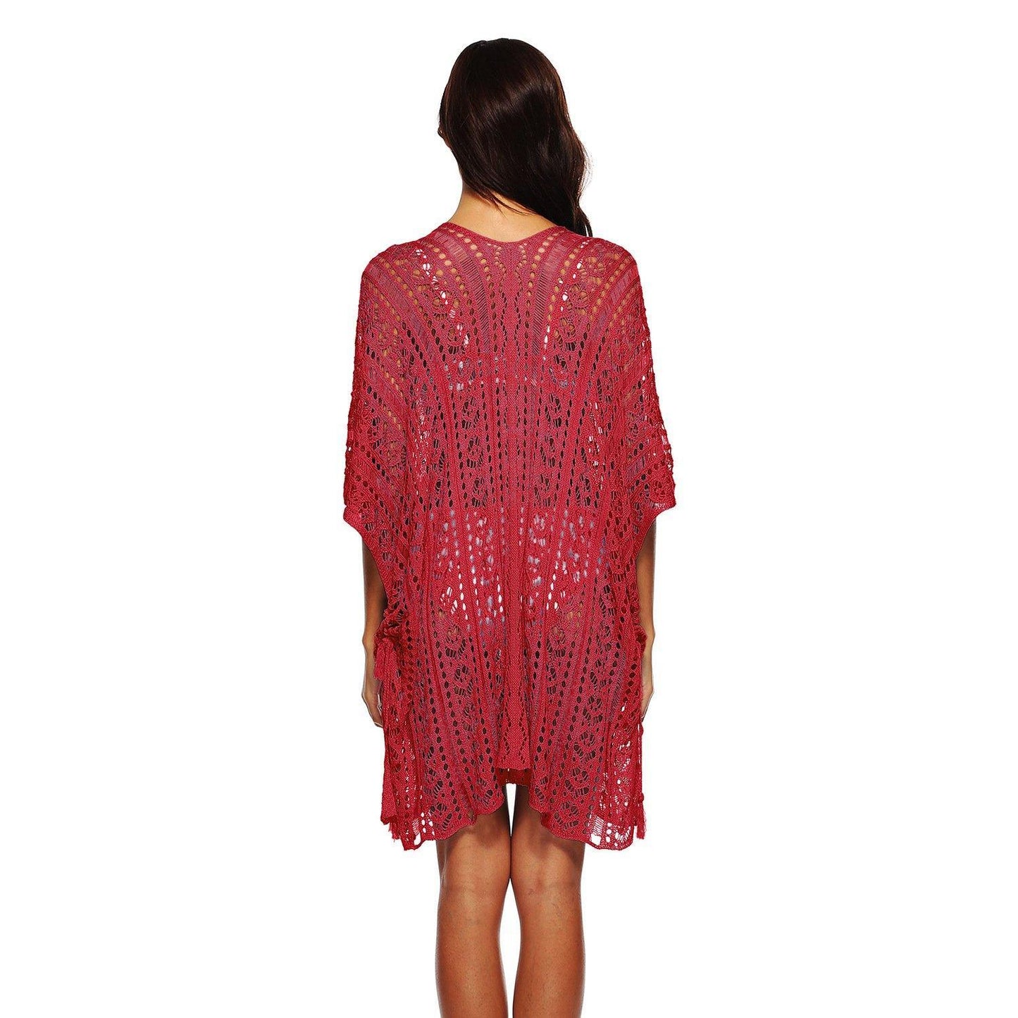 Summer Batwing Sleeves Beach Dress-STYLEGOING