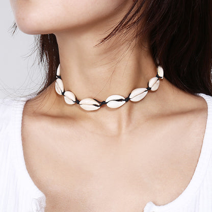 Casual Shell Handmade Clavicle Chain for Women
