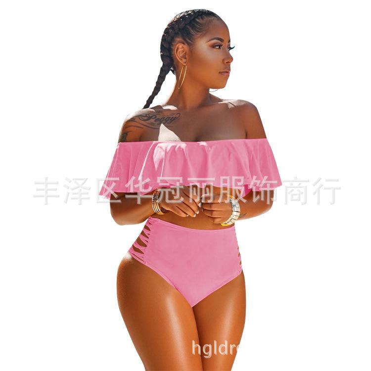 Sexy Off The Shoulder Bikini Swimwear-STYLEGOING