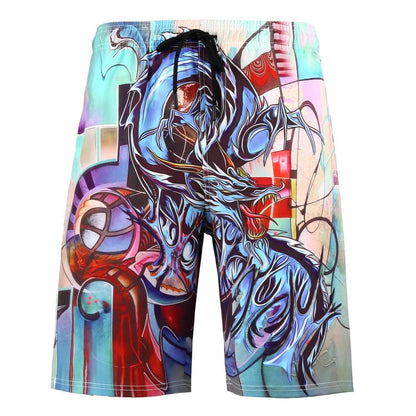 Men's Sumer Beach Quick Dry Clorful Shorts-STYLEGOING