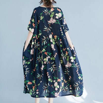 Casual Plus Sizes Short Sleeves Dresses
