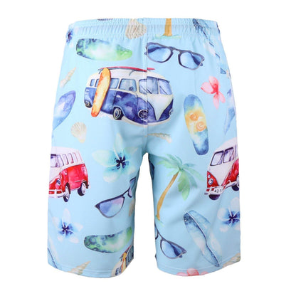 Men's Sumer Beach Quick Dry Clorful Shorts-STYLEGOING