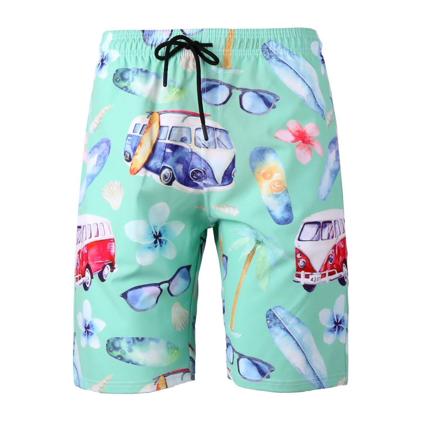 Men's Sumer Beach Quick Dry Clorful Shorts-STYLEGOING