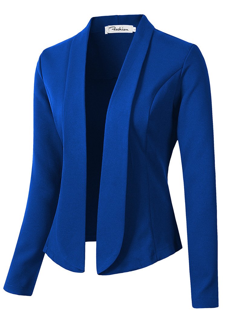 Leisure Women Long Sleeves Blazer Coat