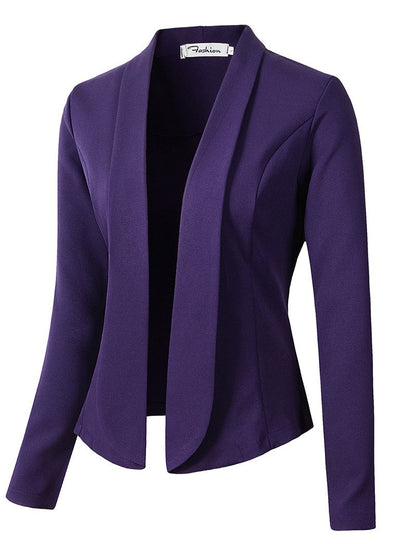 Leisure Women Long Sleeves Blazer Coat
