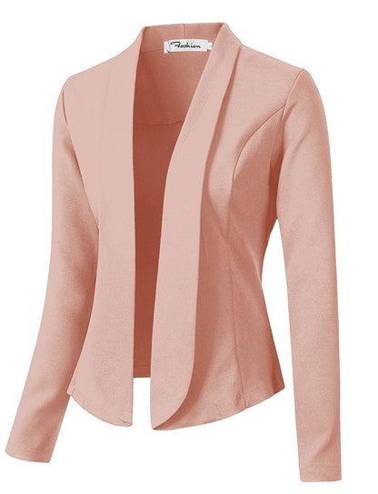 Leisure Women Long Sleeves Blazer Coat