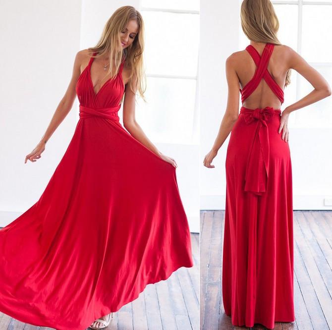 Sexy Black Cross Back Evening Party Dresses-STYLEGOING