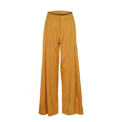 Women High Waist Casual Loose Pants-STYLEGOING
