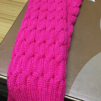 2 Pairs/set 40 cm Long Knitted Socks for Women