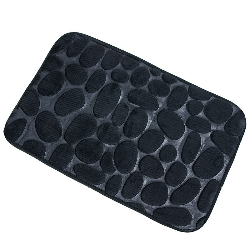 3D Pebble Non Slip Kitchen Bathroom Floor Mats