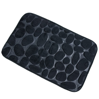 3D Pebble Non Slip Kitchen Bathroom Floor Mats