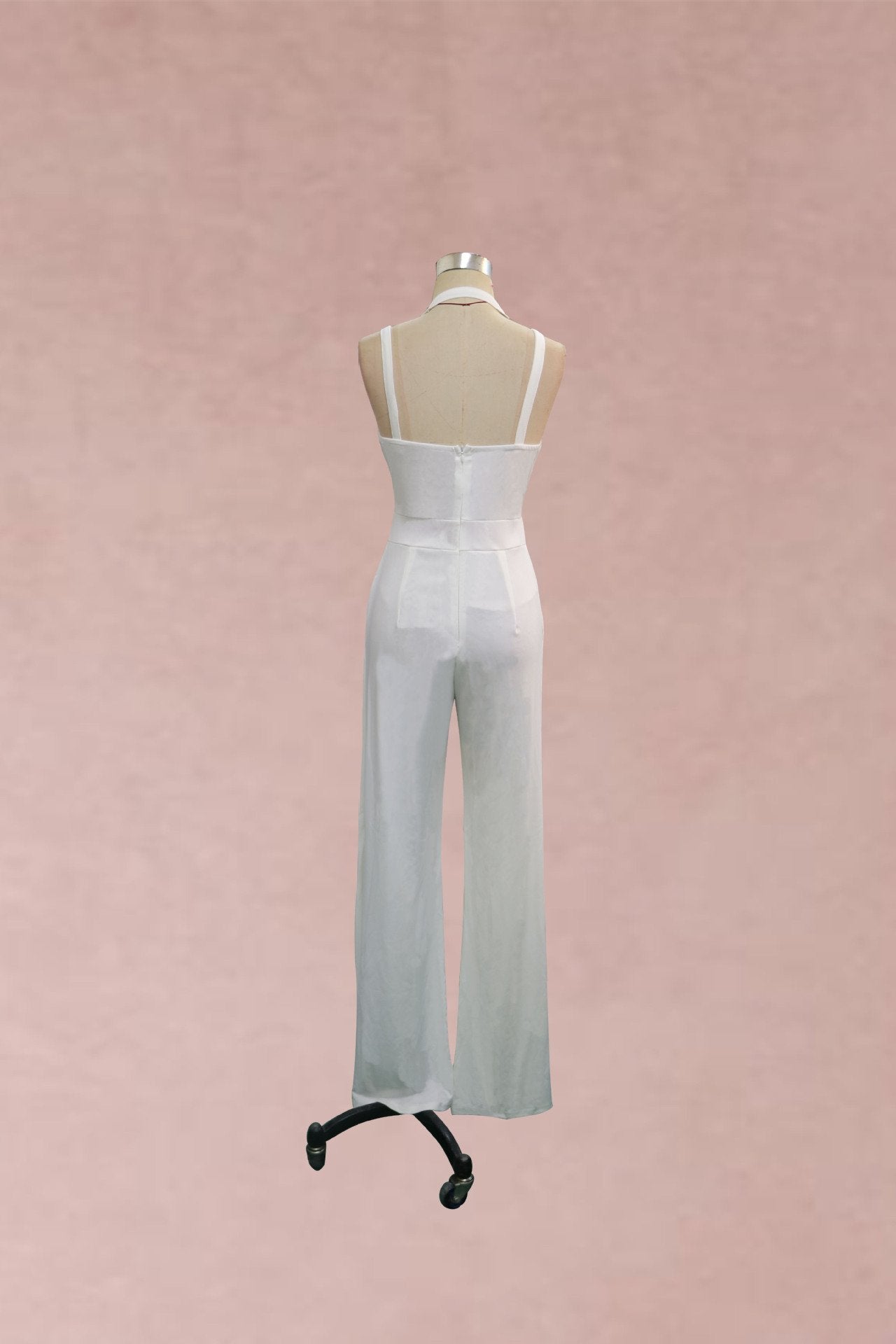 Women Sexy Halter Sleeveless Jumpsuits-STYLEGOING