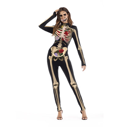 Halloween Long Sleeves Cosplay Jumpsuits&Rompers