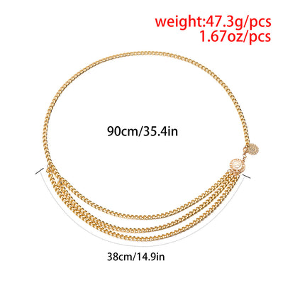 Fashion Alloy Waist Chains for Women