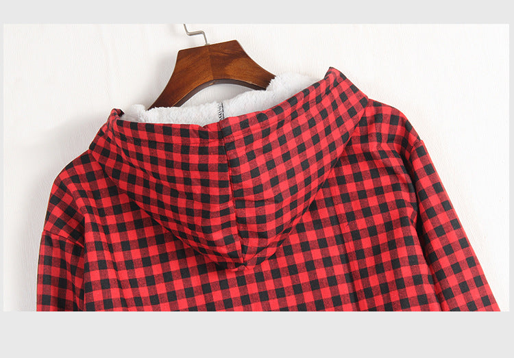 Red Winter Warm Long Sleeves Women Overcoats